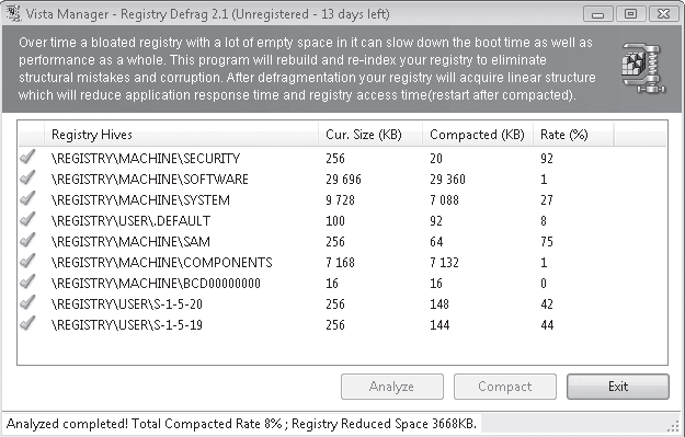 Registry Hive Corrupt Vista